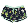 Stuck in Bed Sleep Shorts - Small Lazy One Clothing