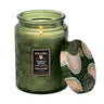 Temple Moss Large Glass Jar Candle Voluspa Candles & Home Fragrance