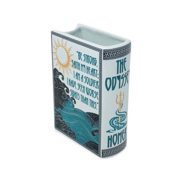The Odyssey Book Vase - Large Steel Mill & Co Home Decor