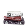 The Raven Stacked Books Planter Steel Mill & Co Home Decor