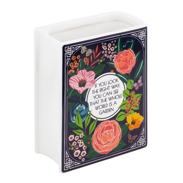 The Secret Garden Book Vase - Small Steel Mill & Co Home Decor