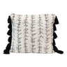 Tufted Pillow w/Tassels Creative Co-Op Pillows