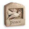 Wings of Peace Concrete Garden Plaque Carruth Studios, Inc. Garden/Outdoors