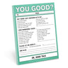 You Good? Nifty Note Pad Knock Knock Paper Goods