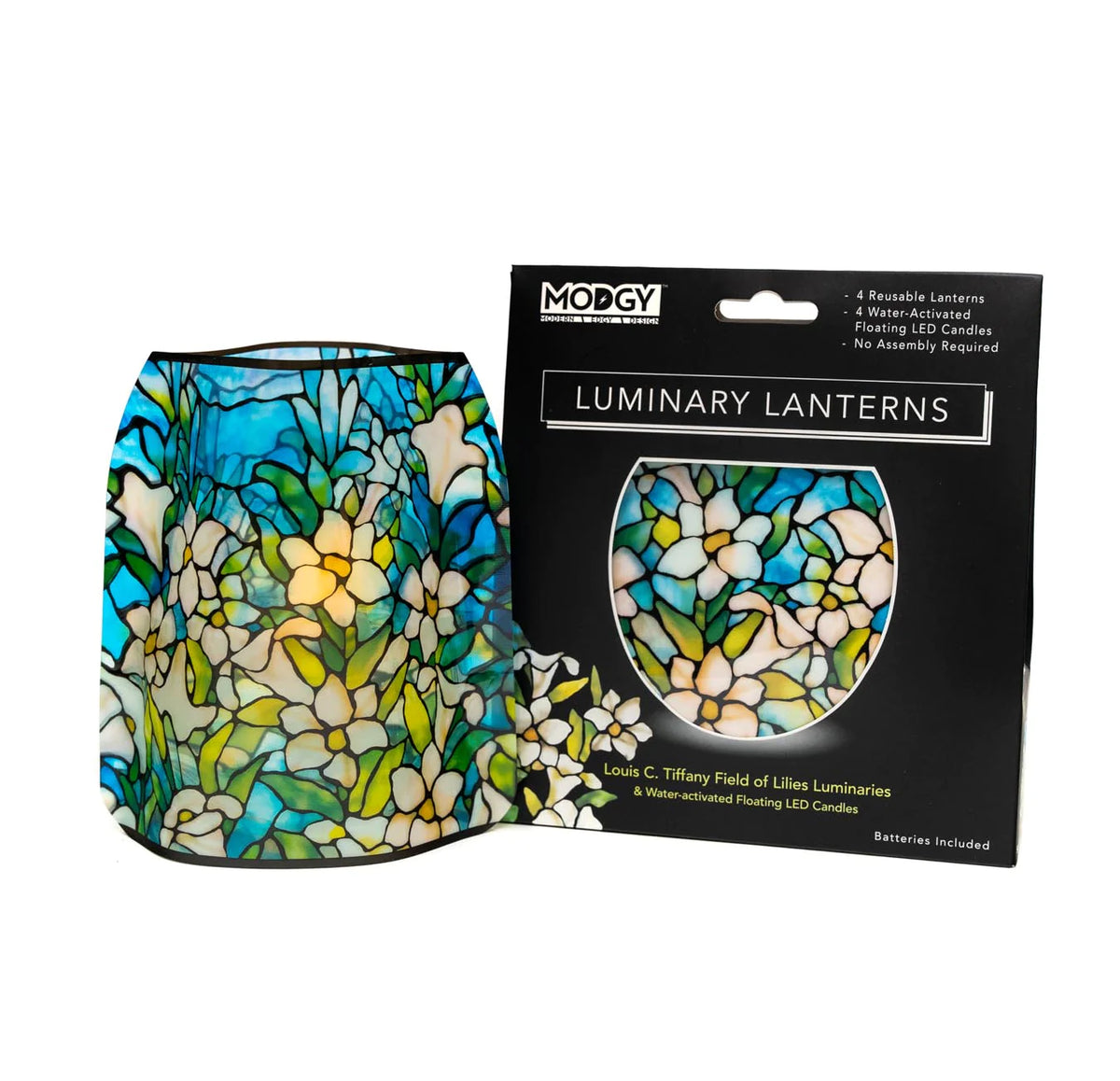 Louis C. Tiffany Field of Lilies Luminary Lanterns