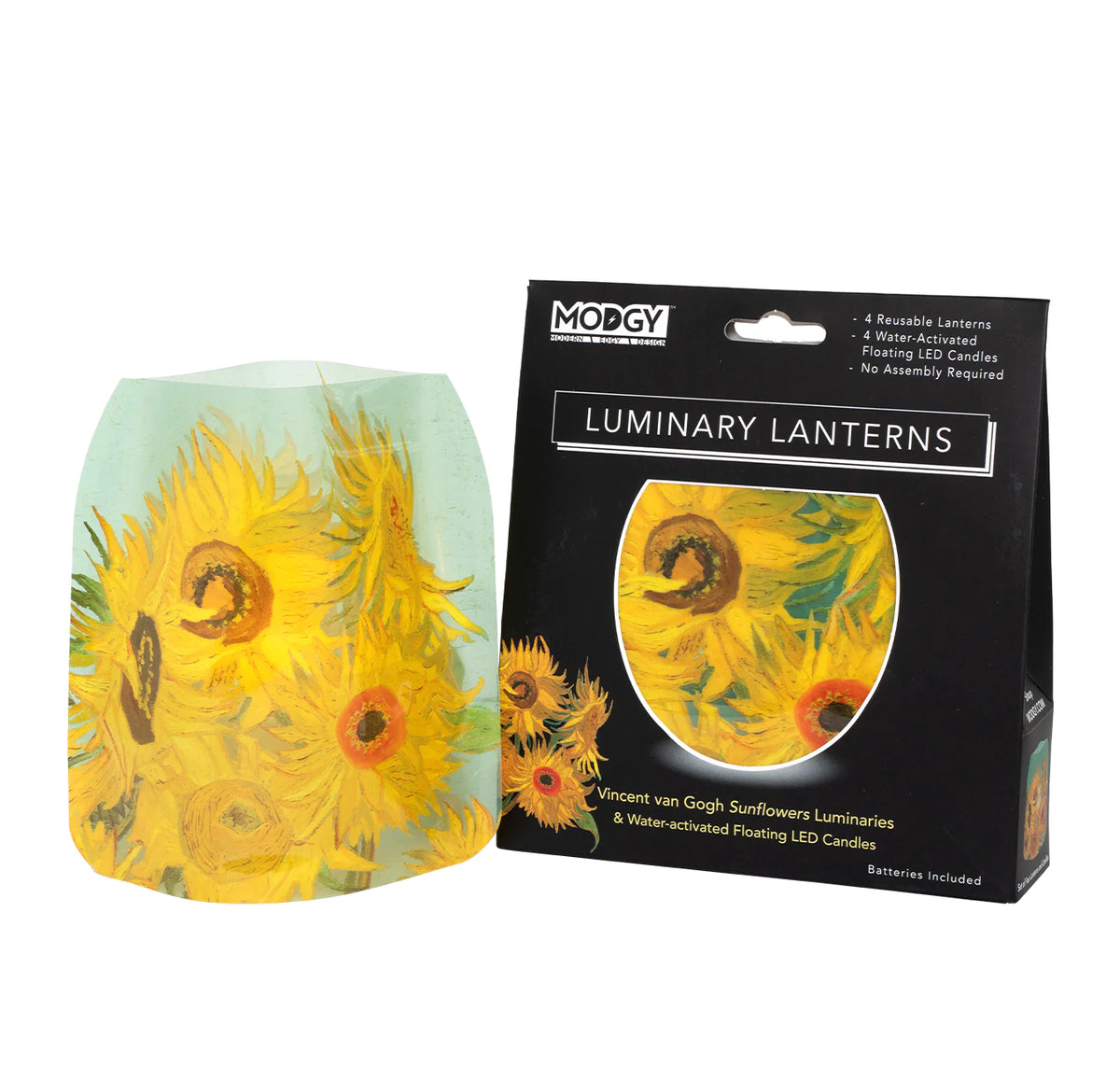 Van Gogh Sunflowers Luminary Lanterns