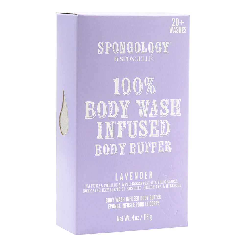 Body Wash Infused Buffer - Lavender