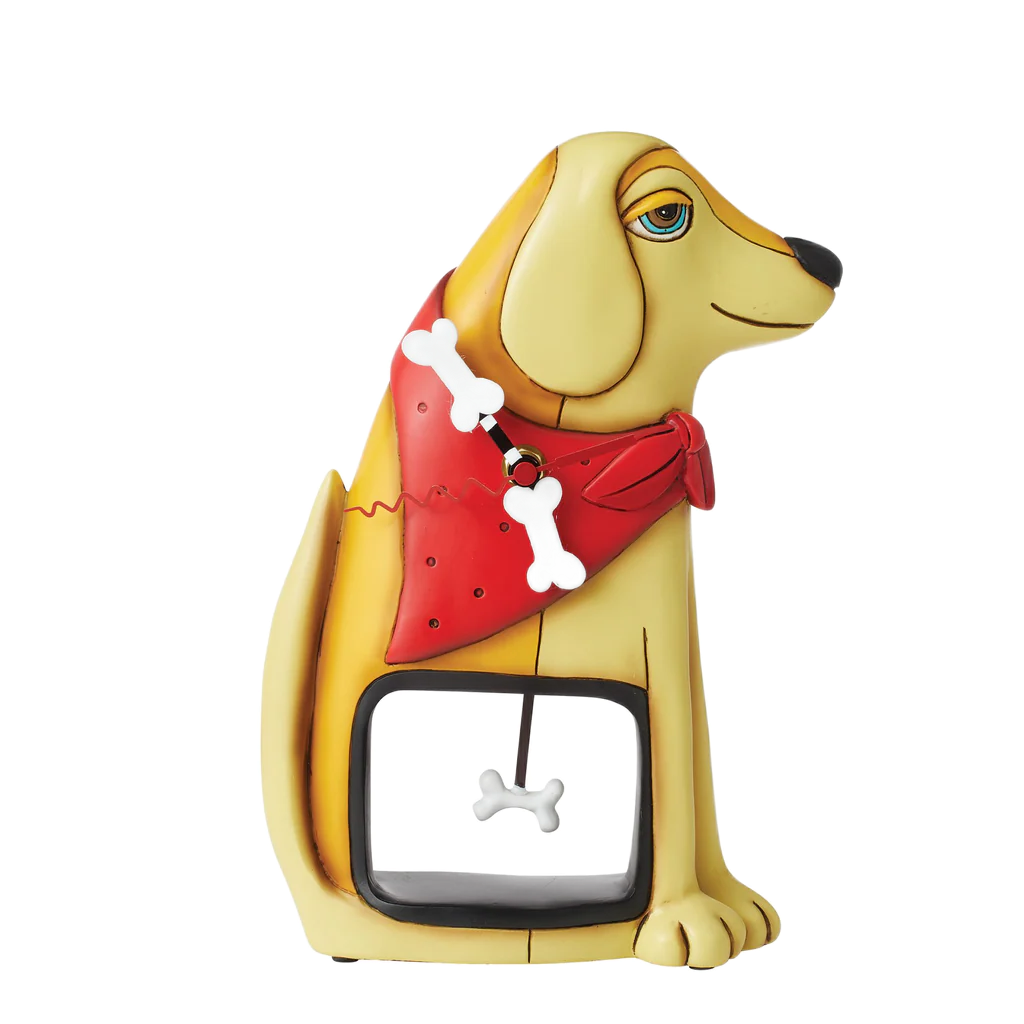 Bandana Dog Desk Clock