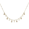 Celestial Stars &amp; Pearls Necklace
