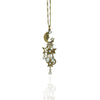 Lyra Crystal Moon &amp; Stars Necklace