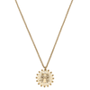Tori Crossed Arrows Gold Charm Necklace