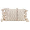 Small Ivory Lumbar Pillow