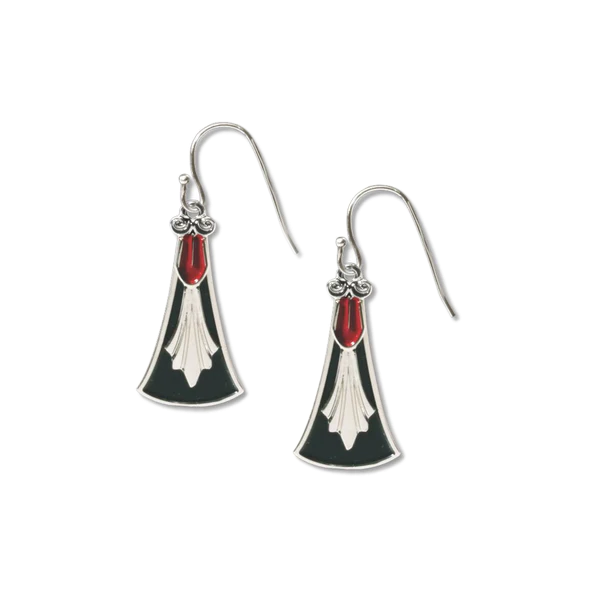 Chandelier Black Earrings