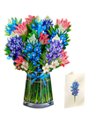 Blue Bonnets FreshCut Paper Bouquet