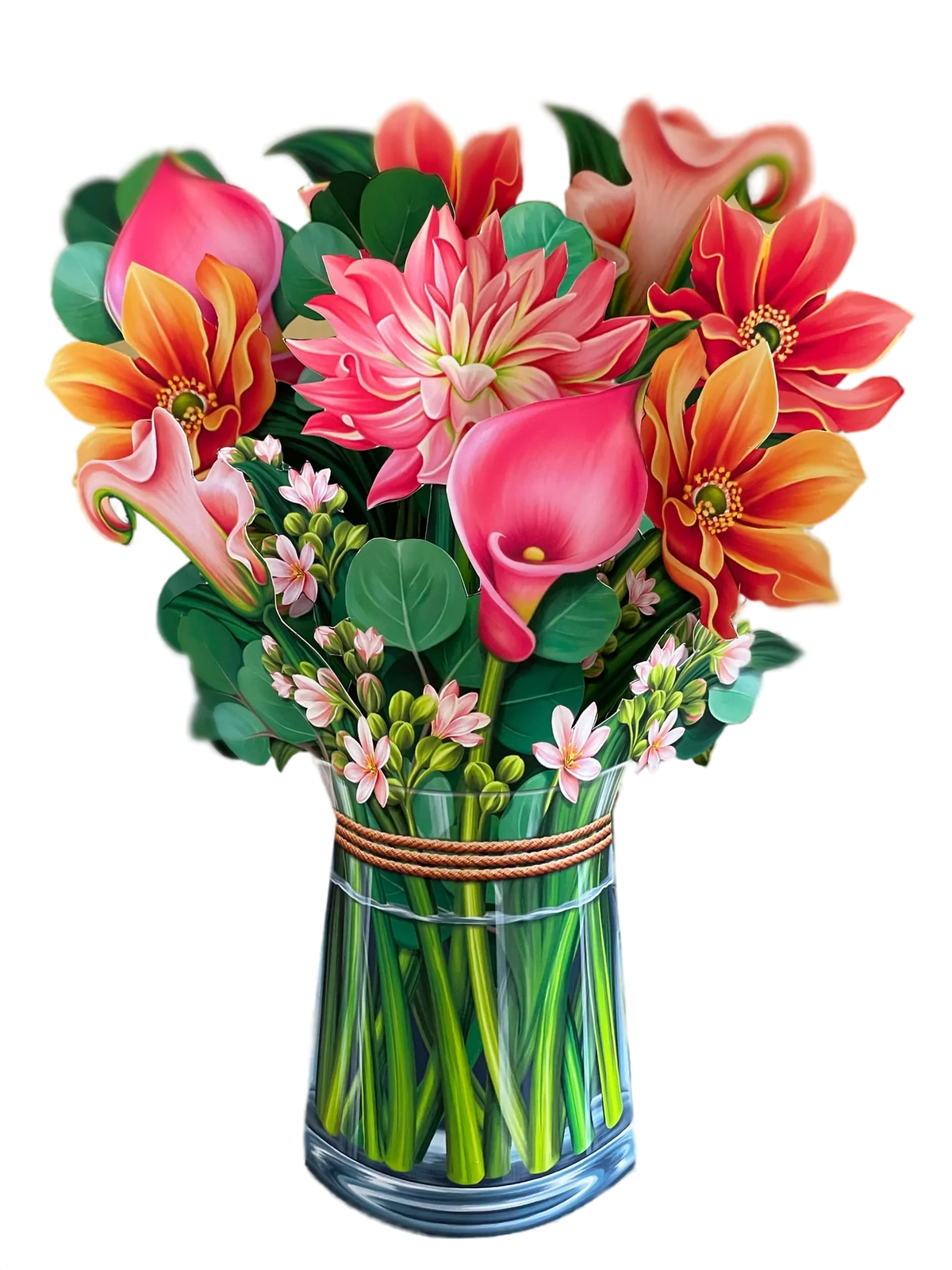 Dear Dahlia Freshcut Paper Bouquet