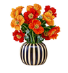 French Poppies Freshcut Paper Bouquet