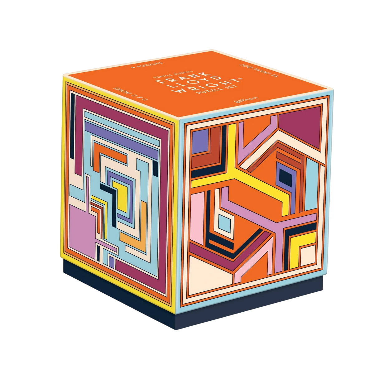 Frank Lloyd Wright Textile Blocks Puzzle Set