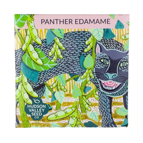 Panther Edamame Seeds Art Pack