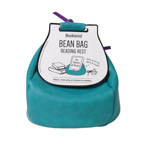 Bean Bag Reading Rest - Turquoise/Purple