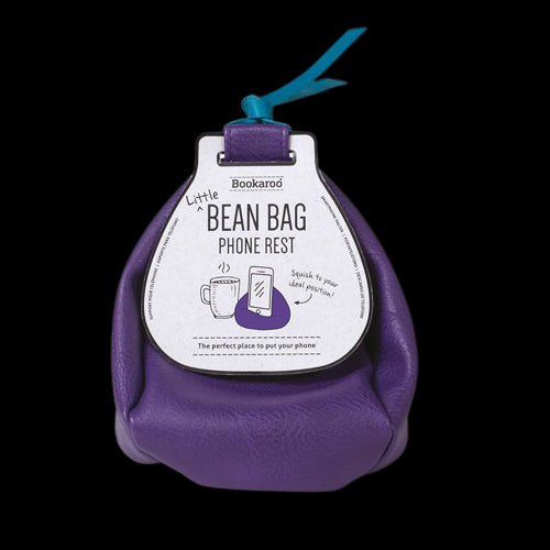 Little Bean Bag Phone Rest - Purple
