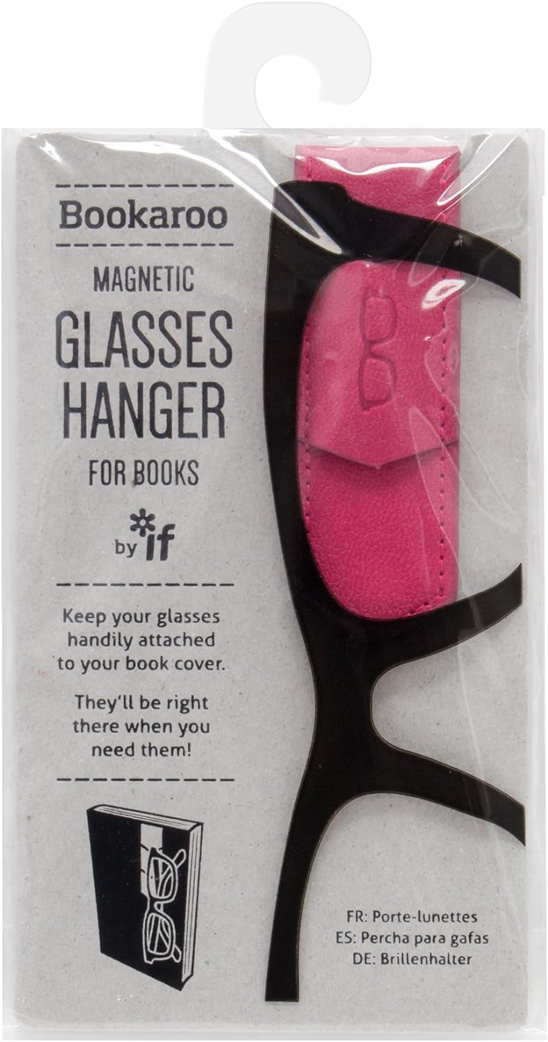 Bookaroo Magnetic Glasses Hanger - Pink
