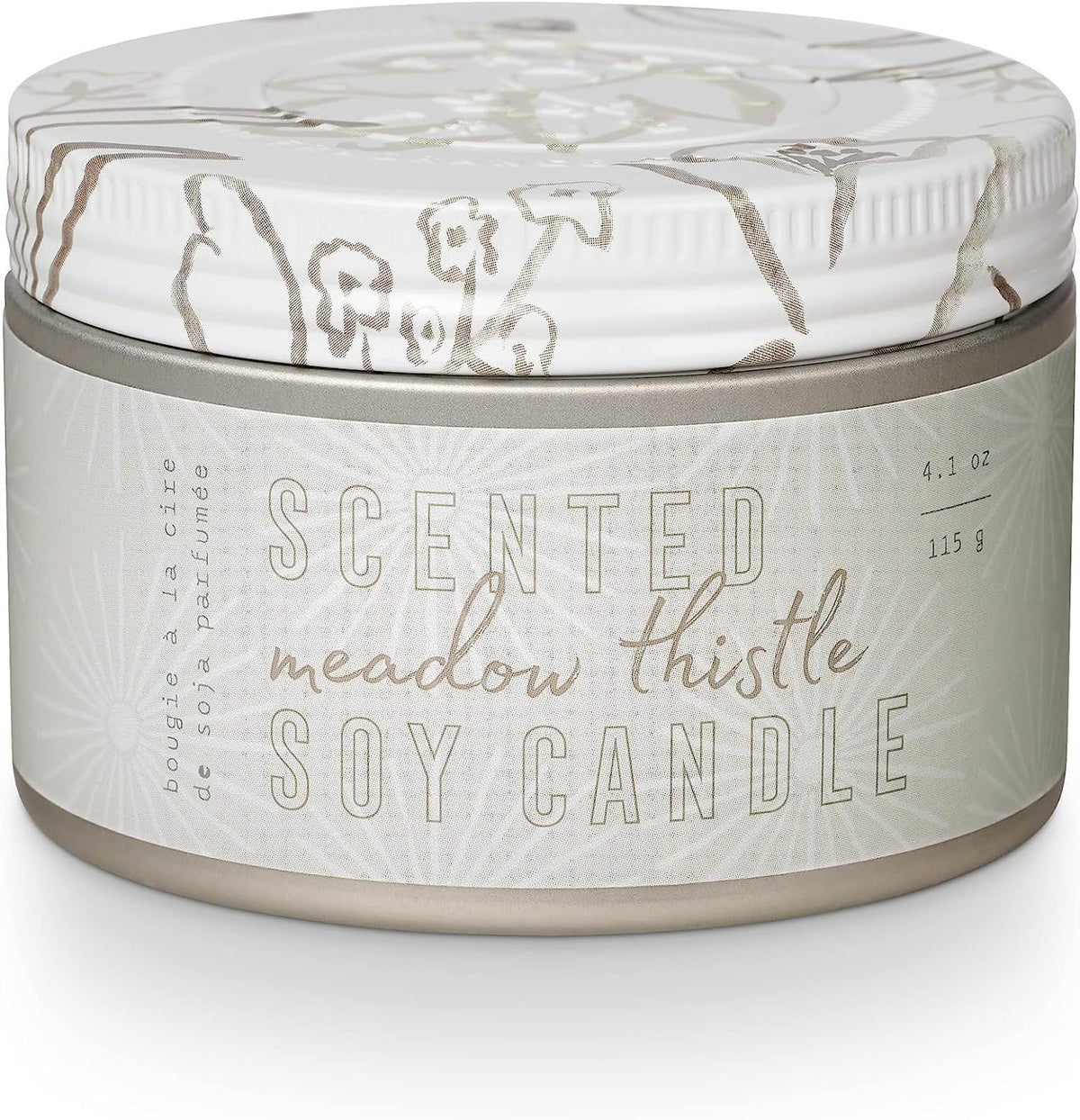 Meadow Thistle Small Tin Candle