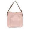 Pink Lavender Hobo Bag w/Coffee Handle