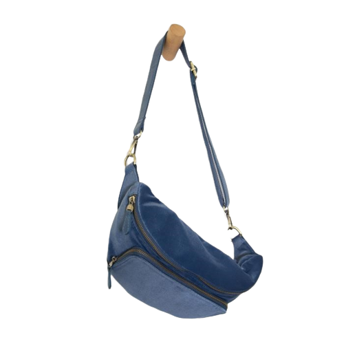 Sapphire Velvet Rory Organizer Sling/Belt Bag