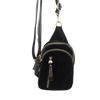 Skyler Sling Bag - Black Velvet