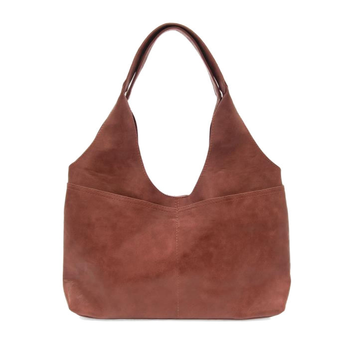 Val 4-Pocket Hobo Bag - Terracotta