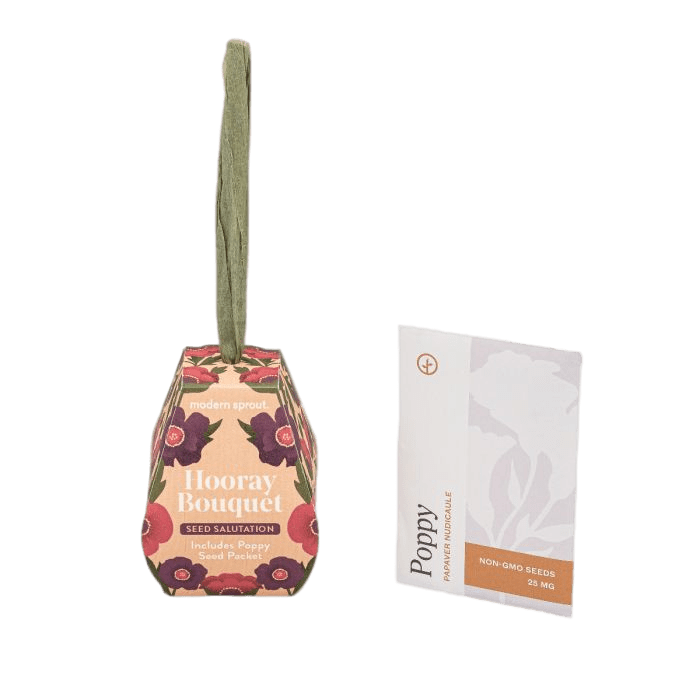 Seed Salutation - Horray Bouquet Poppy