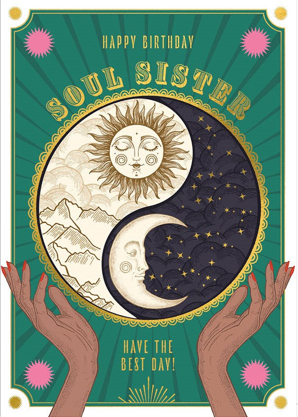 Soul Sister Birthday Card