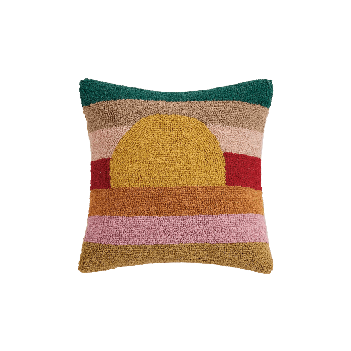 Sunset Waves Hook Pillow