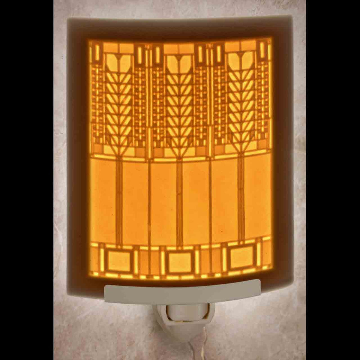 Curved Night Light - Deco Pattern