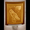 Curved Night Light - Owl