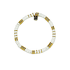 Gold &amp; White Pisa Stretch