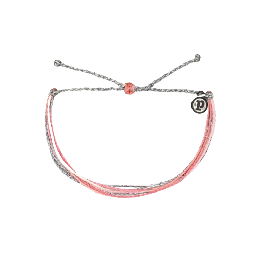 Yours To Keep Bright Original Bracelet - Coral &amp; Silver