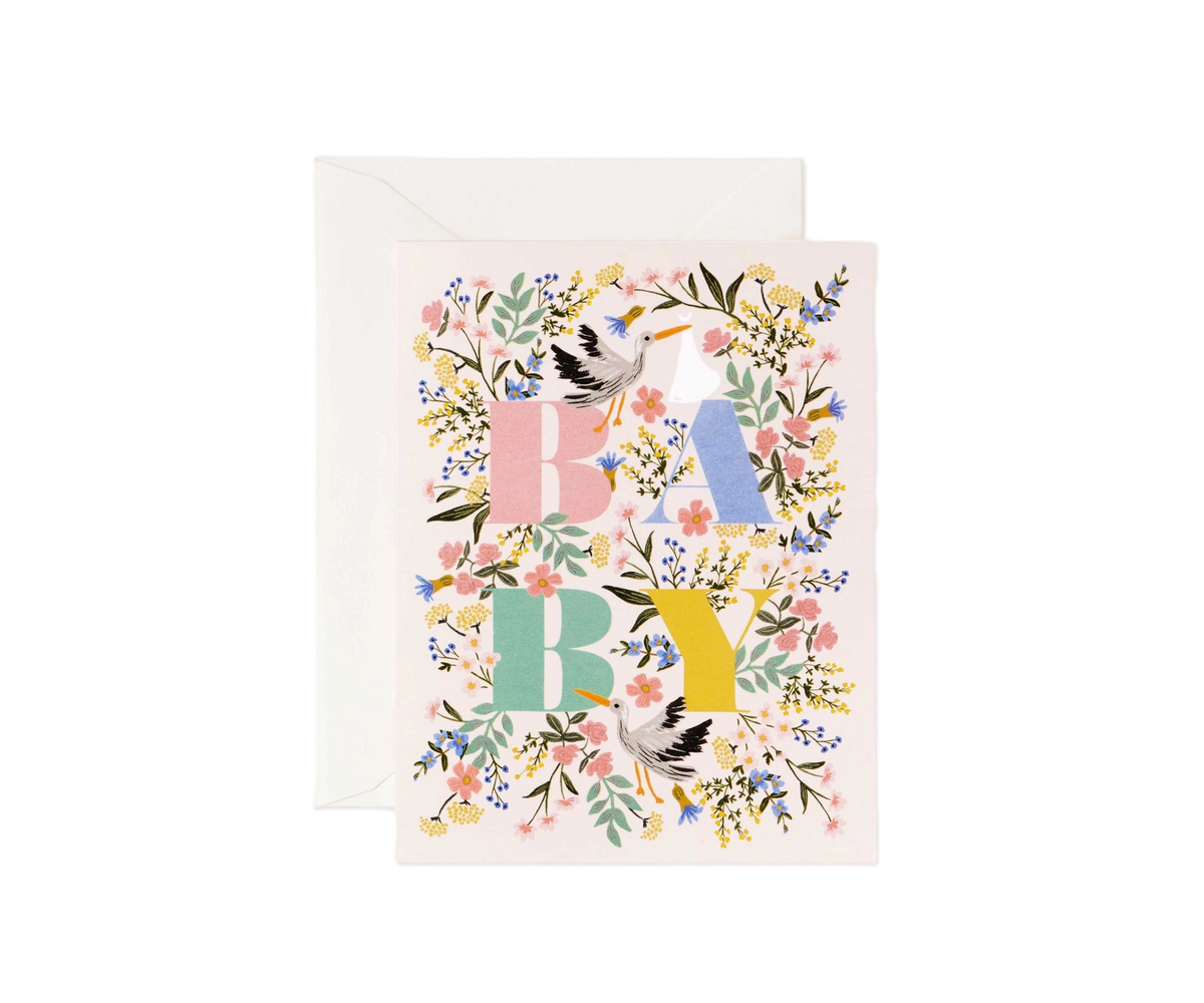 Mayfair Baby Card
