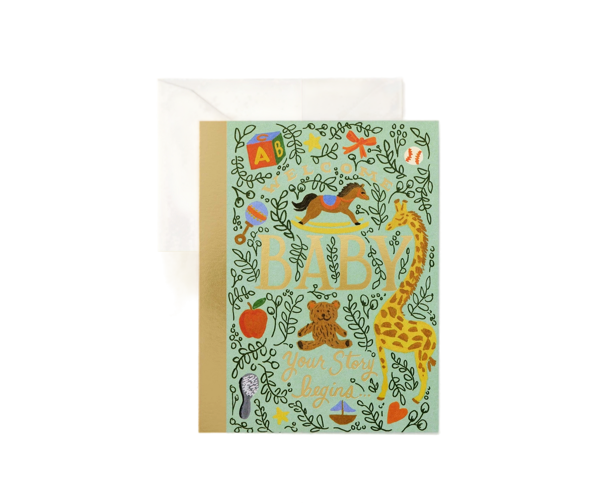 Storybook Baby Card