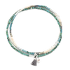 Chromacolor Miyuki Bracelet Trio - Turquoise Multi/Silver