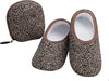 Ladies Snoozies Slippers - Leopard