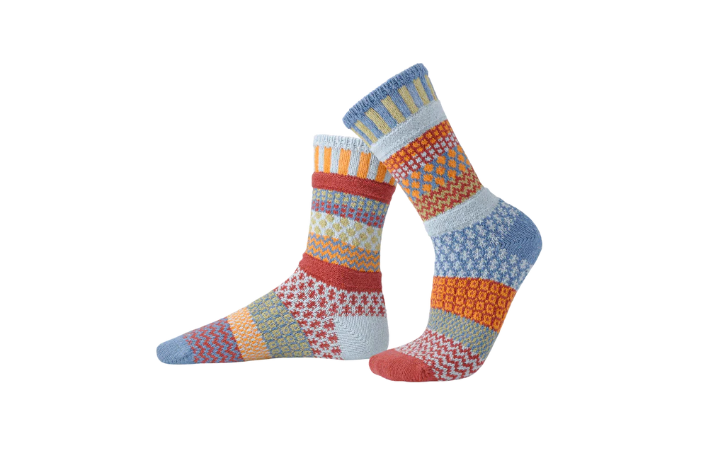 Solmate Crew Socks - Fig