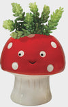 Ceramic Mushroom Planter
