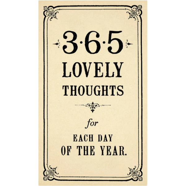 365 Lovely Thoughts Calendar