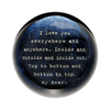 Sugarboo Paperweight - I Love You Everywhere
