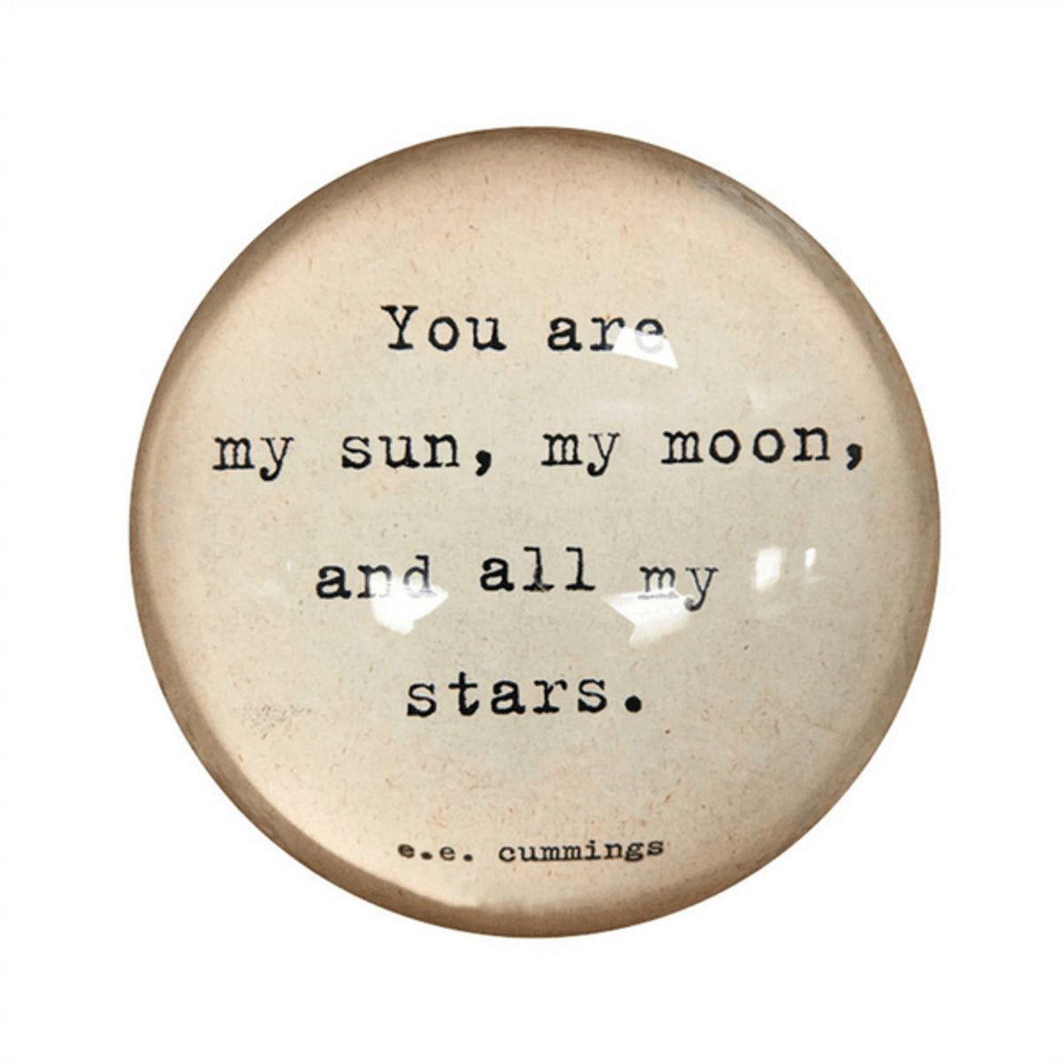 Sugarboo Paperweight - My Sun, My Moon