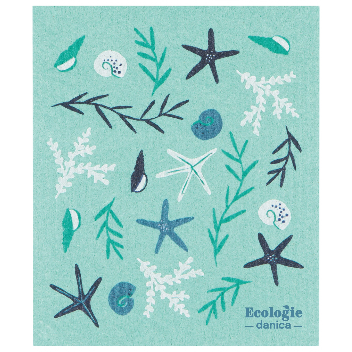 Coastal Treasures Swedish Dishcloth