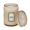 Jasmine Midnight Blooms Small Glass Jar Candle