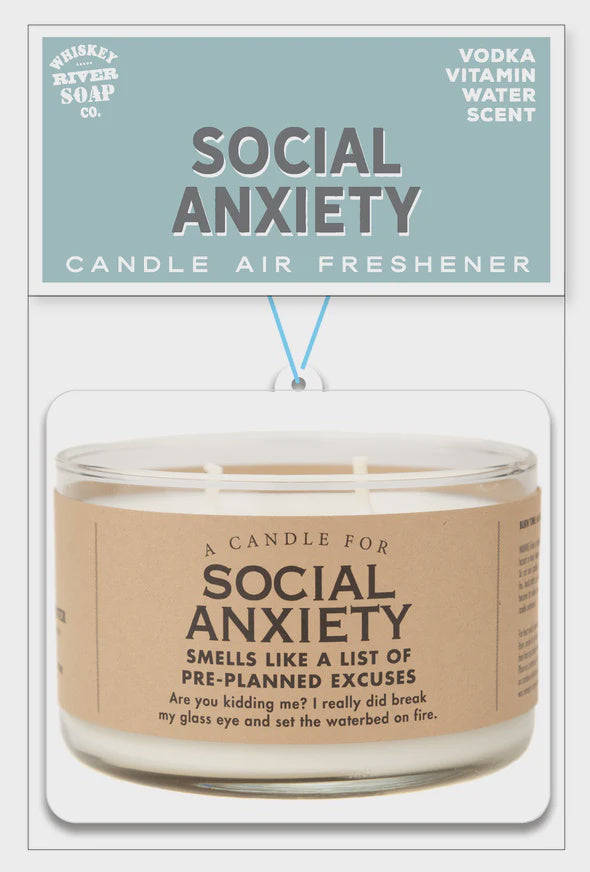 Social Anxiety Candle Air Freshener
