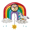 Rainbows &amp; Unicorns Clock